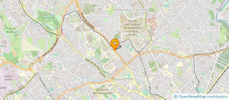 localisation de l'entreprise L.C.C. à MONTPELLIER