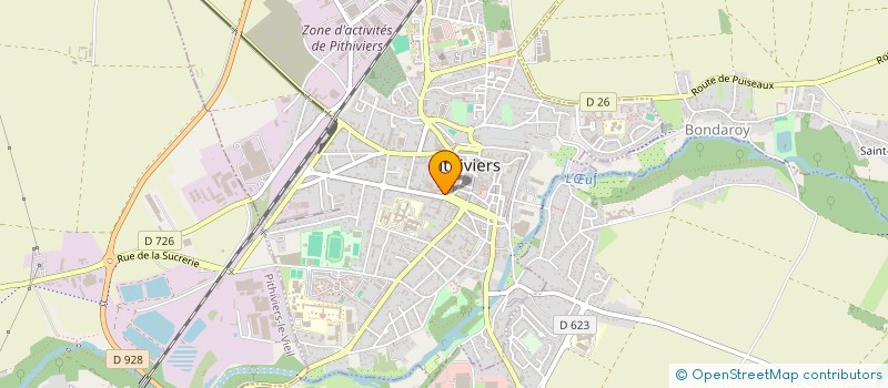 localisation de l'entreprise L.C.C. à PITHIVIERS