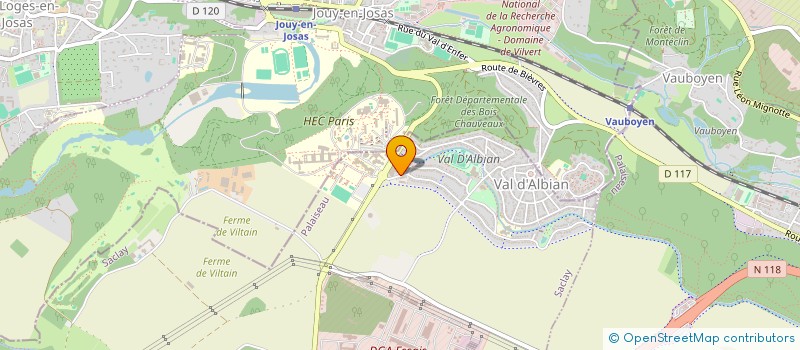 localisation de l'entreprise L.C. COIFFURE  SACLAY