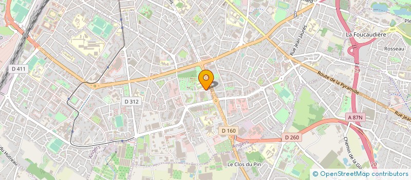 localisation de l'entreprise L.C. CONSULTING à ANGERS