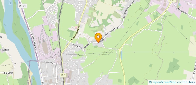 localisation de l'entreprise L.C.D.H.  GARCHIZY