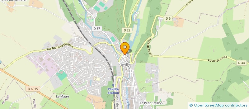 localisation de l'entreprise L C D O  PAVILLY