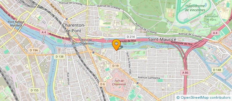 localisation de l'entreprise L.C.D.O  MAISONS-ALFORT