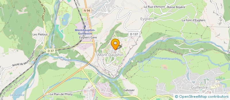 localisation de l'entreprise L & C DIFFUSION  MONT-DAUPHIN