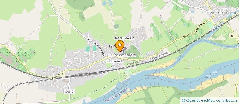 localisation de l'entreprise L.C.E.P  LA POSSONNIERE