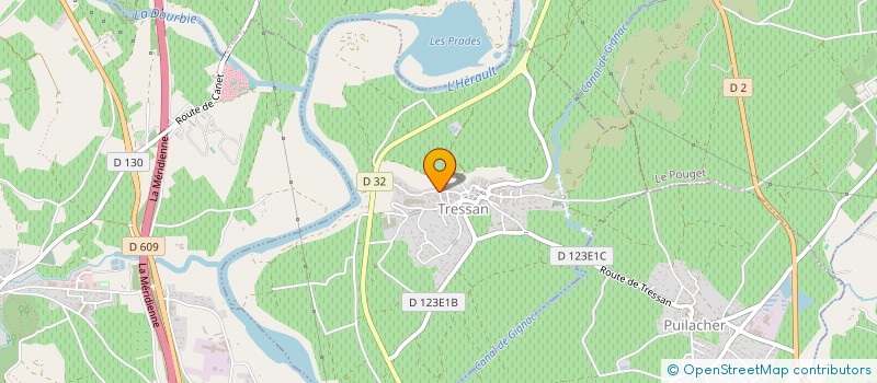 localisation de l'entreprise L.C.E TRANSPORTS à TRESSAN
