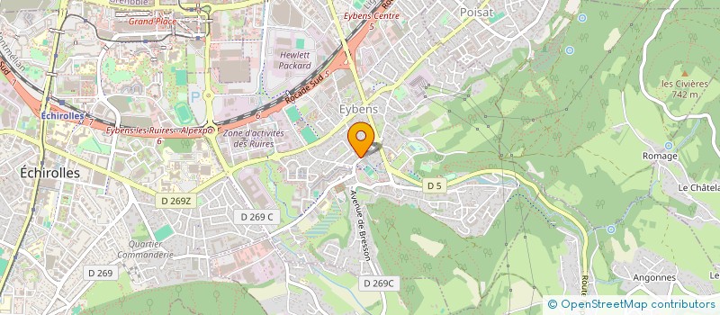 localisation de l'entreprise L.C.GESTION  EYBENS