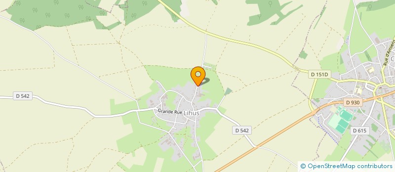 localisation de l'entreprise L.C.H  LIHUS