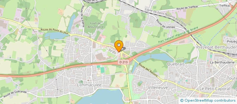 localisation de l'entreprise L.C.I. à SAINT-NAZAIRE