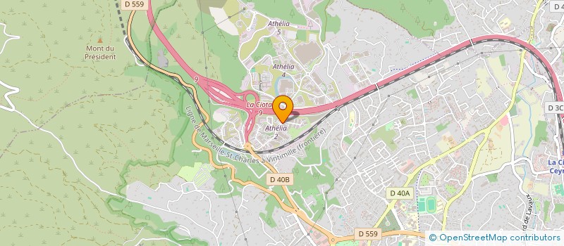 localisation de l'entreprise L.C.I. SECURITE  LA CIOTAT