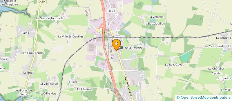 localisation de l'entreprise L.C. IMMO  MINIAC-MORVAN