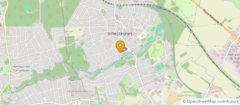 localisation de l'entreprise L-C-IMMO  VILLECRESNES