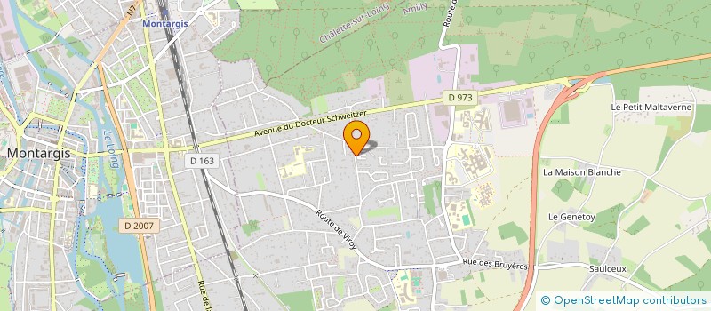 localisation de l'entreprise L&C IMMO à AMILLY