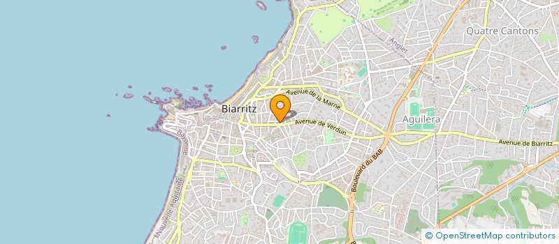 localisation de l'entreprise L.C.K à BIARRITZ