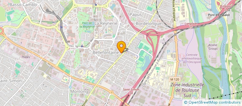 localisation de l'entreprise L.C.K ENERGIE à TOULOUSE