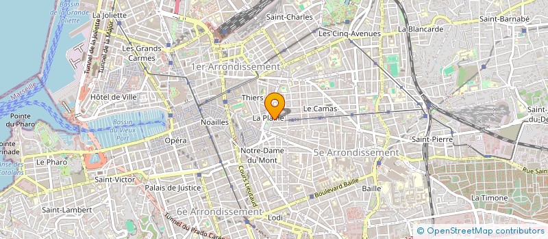 localisation de l'entreprise L.C.L.S. à MARSEILLE