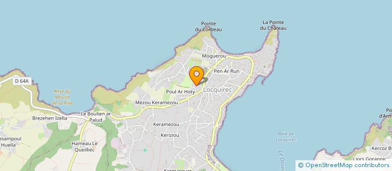 localisation de l'entreprise L C M  LOCQUIREC