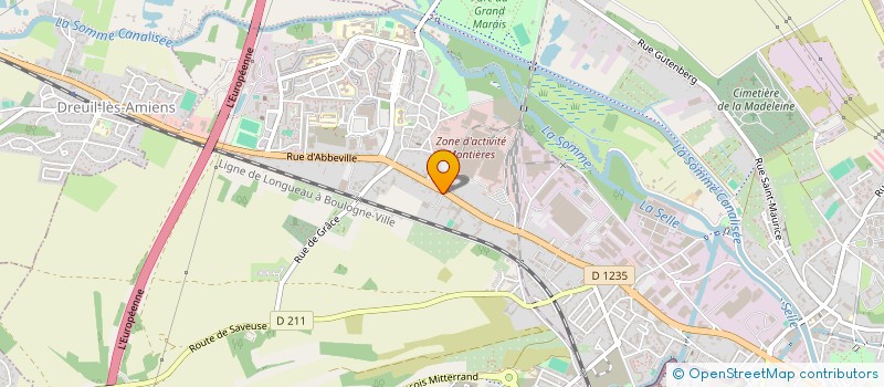 localisation de l'entreprise L.C.M DEFER à AMIENS