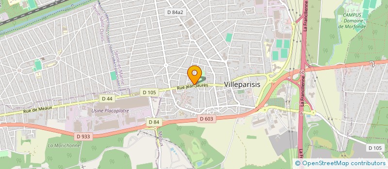 localisation de l'entreprise L.C MOTOS à VILLEPARISIS