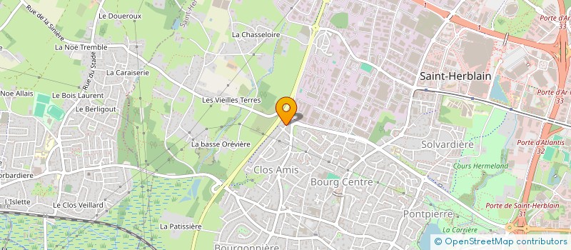 localisation de l'entreprise L.C.N IMMO  SAINT-HERBLAIN