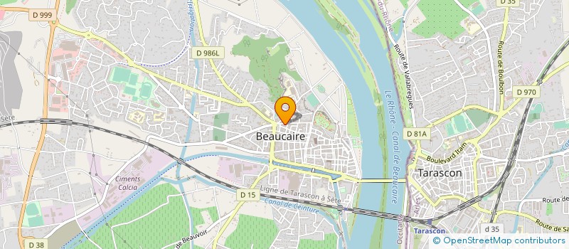 localisation de l'entreprise L.C.O. INGENIERIE  BEAUCAIRE