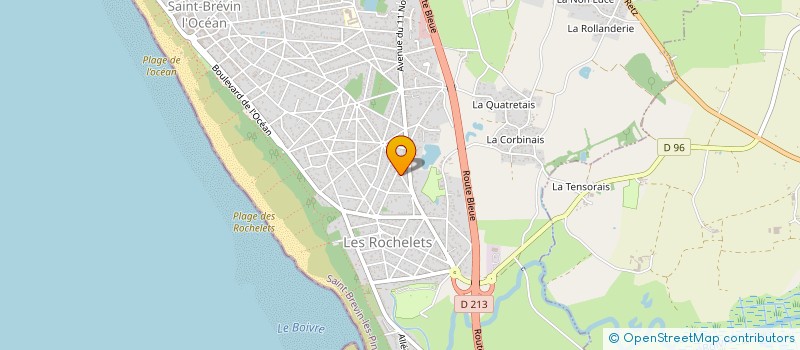 localisation de l'entreprise L.C-OUEST à SAINT-BREVIN-LES-PINS