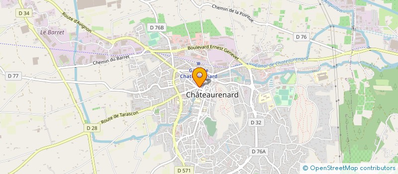 localisation de l'entreprise L.C.P. LE CERCLE DES PRODUCTEURS à CHATEAURENARD