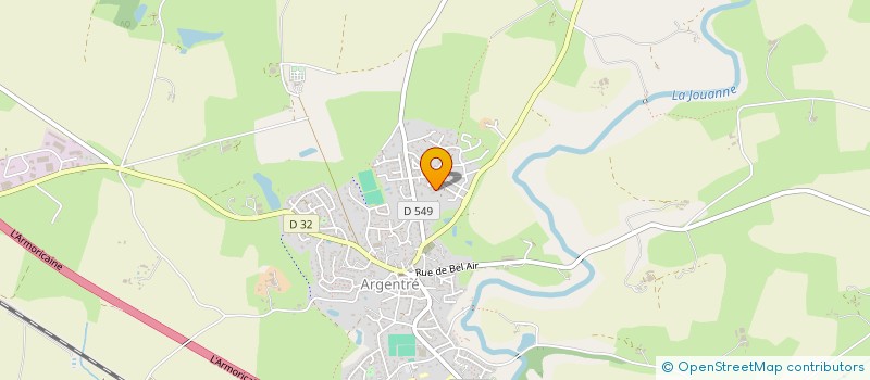 localisation de l'entreprise L.C.P.N. AVENIR  ARGENTRE