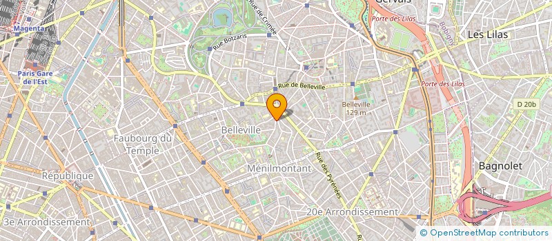 localisation de l'entreprise L&C PRODUCTIONS  PARIS