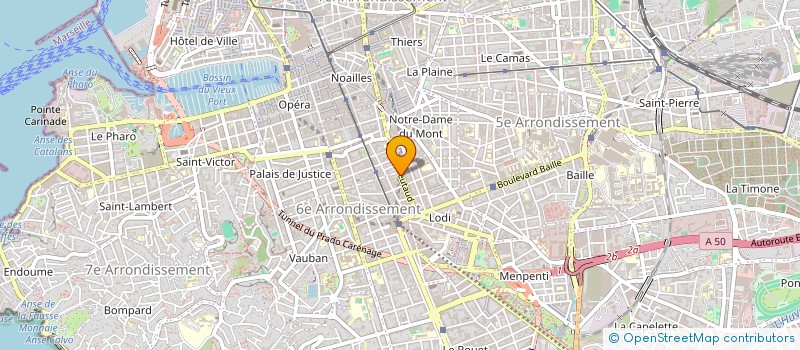 localisation de l'entreprise L.C.R. à MARSEILLE