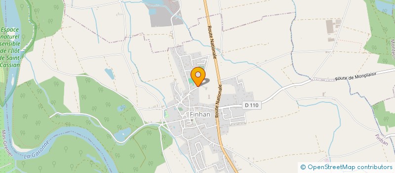 localisation de l'entreprise L&C RESINE  FINHAN