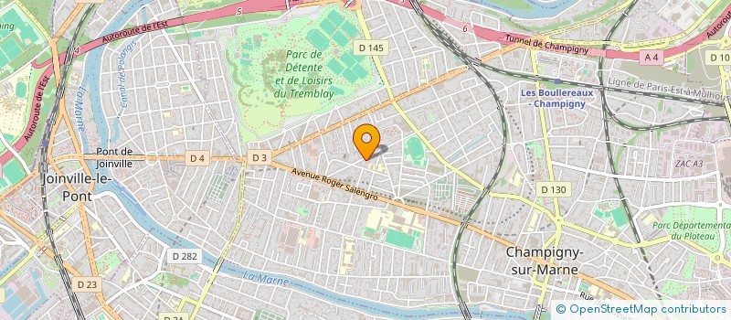 localisation de l'entreprise L C RUSH SERVICES  CHAMPIGNY-SUR-MARNE