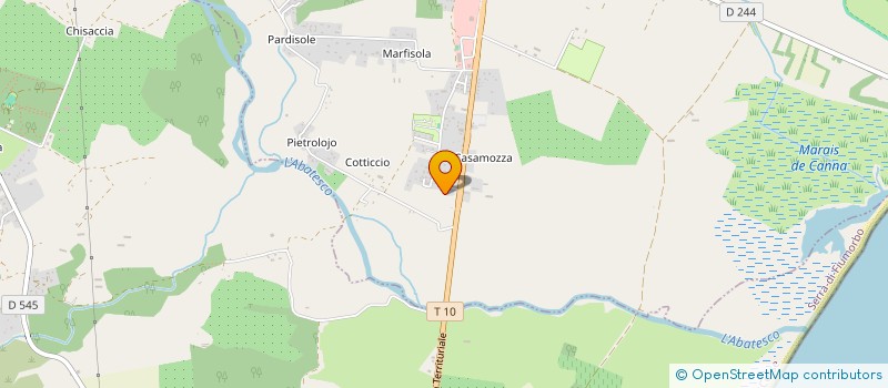 localisation de l'entreprise L.C.S à SERRA-DI-FIUMORBO