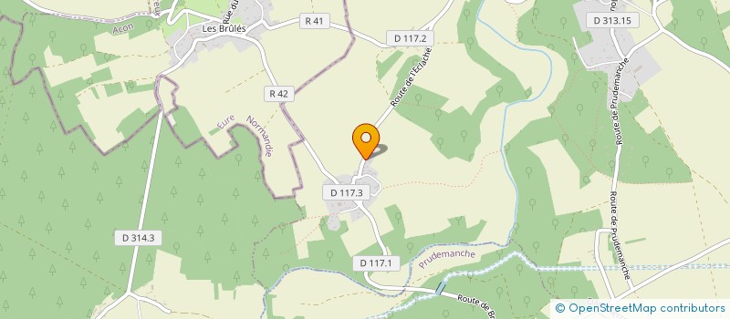 localisation de l'entreprise L.C.S.A. à DAMPIERRE-SUR-AVRE