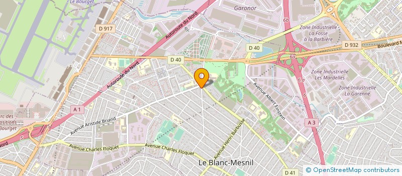 localisation de l'entreprise L C T à LE BLANC-MESNIL
