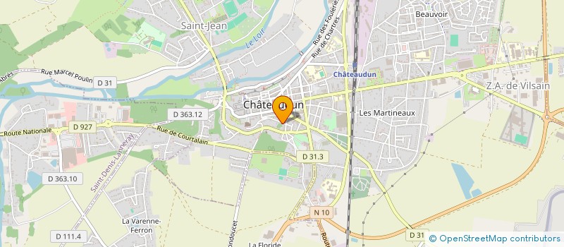 localisation de l'entreprise L.C.TRANSPORTS à CHATEAUDUN