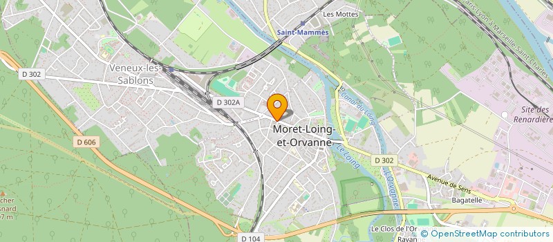 localisation de l'entreprise L&C WORKSHOP SARL à MORET-LOING-ET-ORVANNE