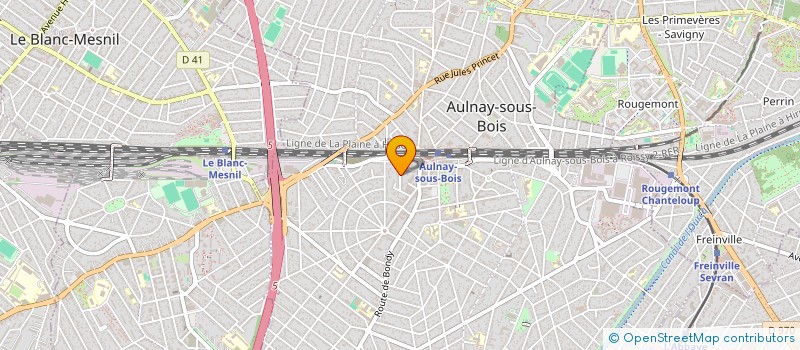 localisation de l'entreprise L. CENTRE à AULNAY-SOUS-BOIS