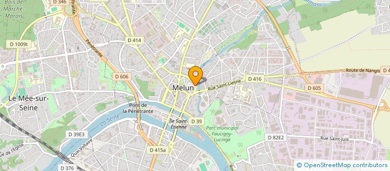 localisation de l'entreprise L@CLICK  MELUN