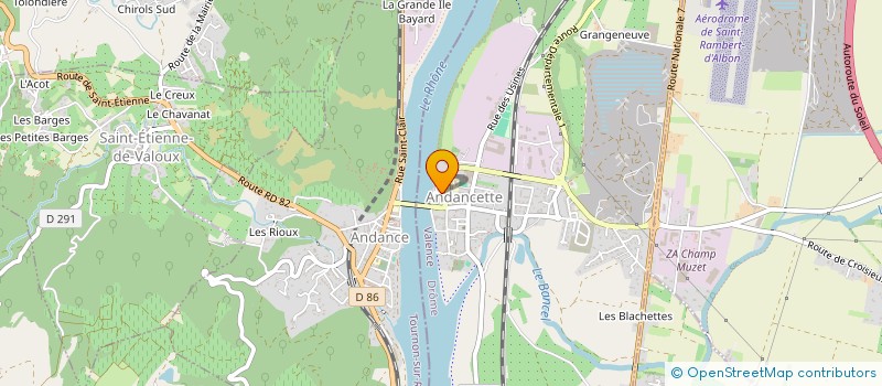 localisation de l'entreprise L.CO.TEC  ANDANCETTE