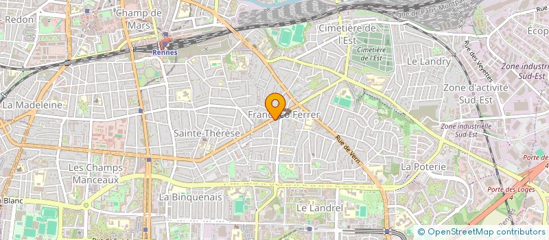 localisation de l'entreprise L'COB  RENNES