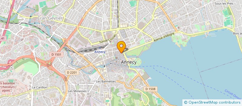 localisation de l'entreprise L CONCEPT à ANNECY