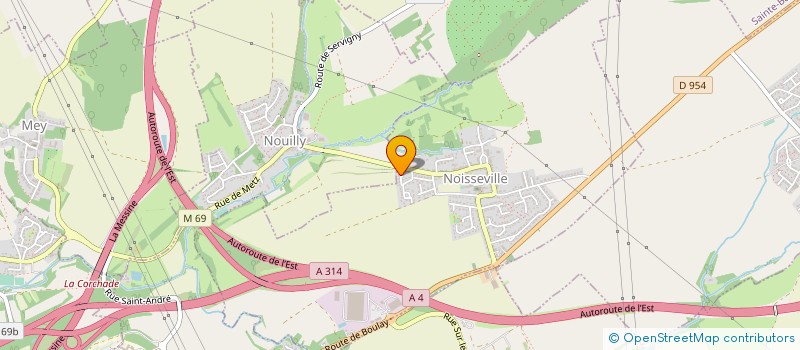 localisation de l'entreprise L-CONNEXION  NOISSEVILLE