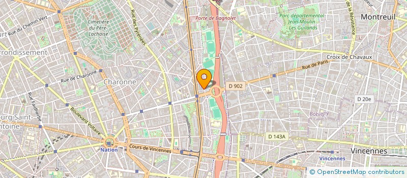 localisation de l'entreprise L. CORP  PARIS