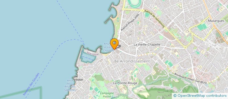 localisation de l'entreprise L. COSTE DIFFUSION à MARSEILLE