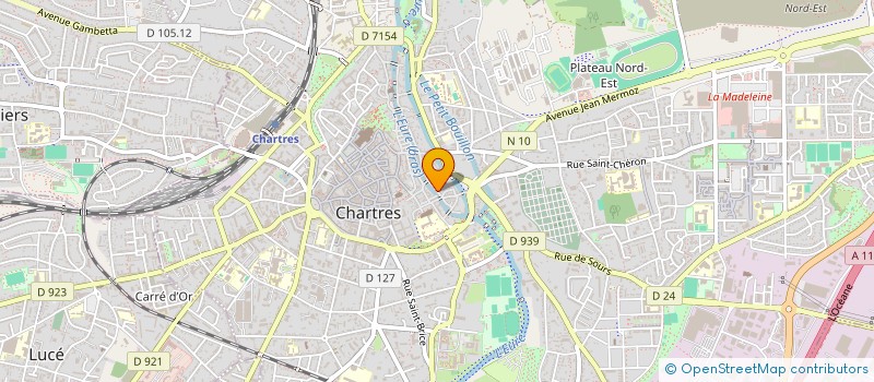 localisation de l'entreprise L & CPG à CHARTRES