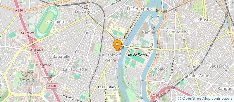 localisation de l'entreprise L-CRE à TOULOUSE