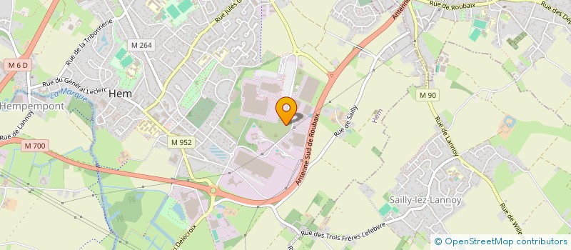 localisation de l'entreprise L.D.B.A. INVEST  HEM