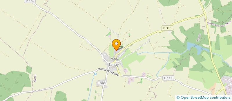 localisation de l'entreprise L.D. BOIS FOURRAGE  TANAY