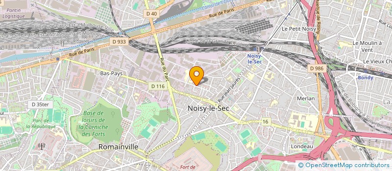 localisation de l'entreprise L.D.C FRANCE à NOISY-LE-SEC